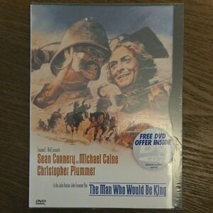 Warner Home Video DVD The Man Who Would Be King Connery Caine Huston PG 1975